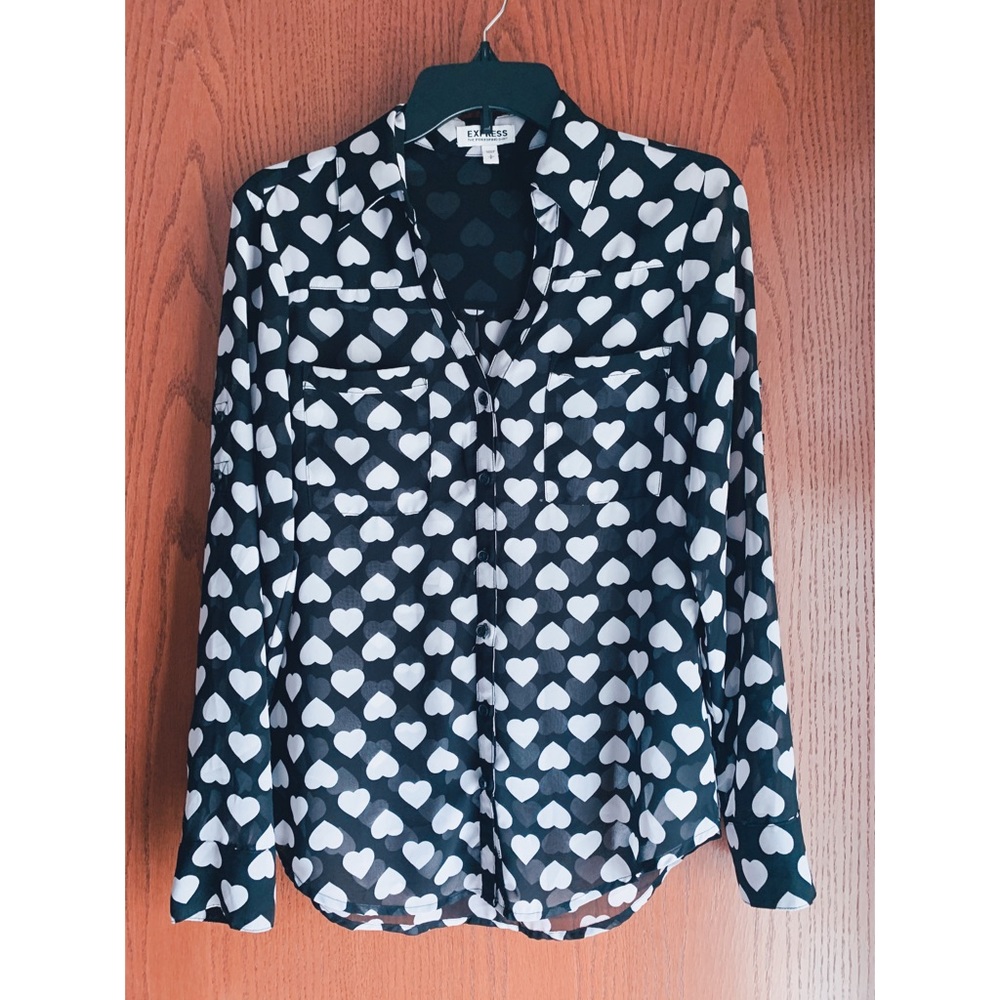 Express - Portofino Heart Dress Shirt